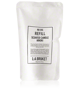 L:A BRUKET Home Fragrance 255 Refill Scented Candle Hinoki (260 g)