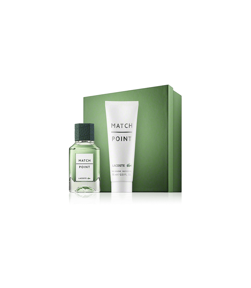 Lacoste Match Point 50 ml EdT Set mit Shower Gel