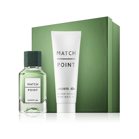 Lacoste Match Point 50 ml EdT Set mit Shower Gel