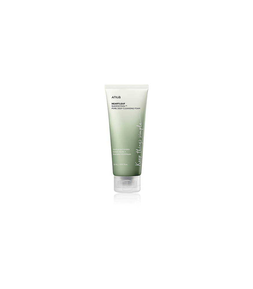 Anua Heartleaf Quercetinol Pore Deep Cleansing Foam (150 ml)