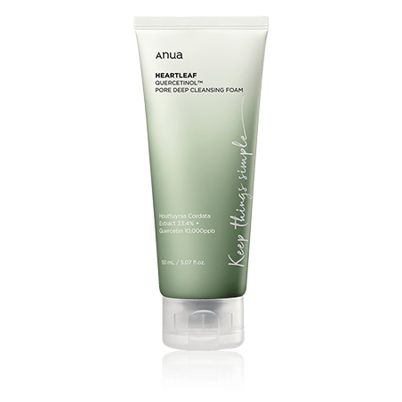 Anua Heartleaf Quercetinol Pore Deep Cleansing Foam (150 ml)