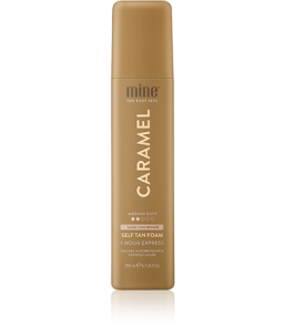 MineTan Self Tan 1 Hour Express Self Tan Foam Caramel (200 ml)