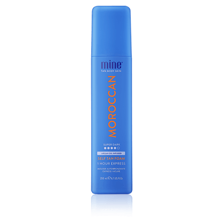 MineTan Self Tan 1 Hour Express Self Tan Foam Moroccan (200 ml)