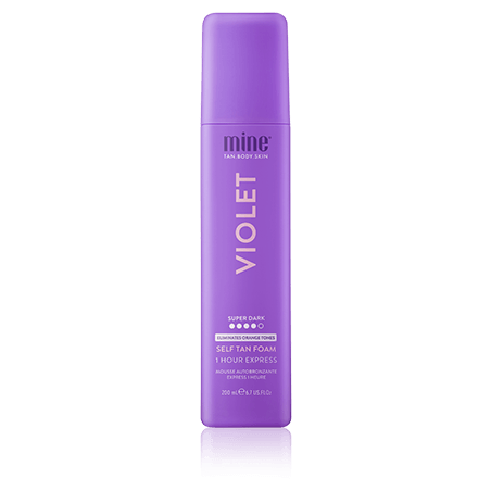 MineTan Self Tan 1 Hour Express Self Tan Foam Violet (200 ml)