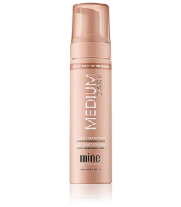 MineTan Self Tan Express Tan Mousse Coconut Scented Medium Dark (200 ml)