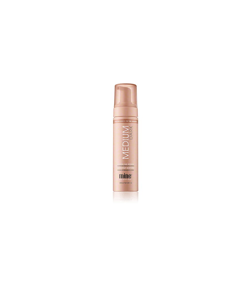 MineTan Self Tan Express Tan Mousse Coconut Scented Medium Dark (200 ml)