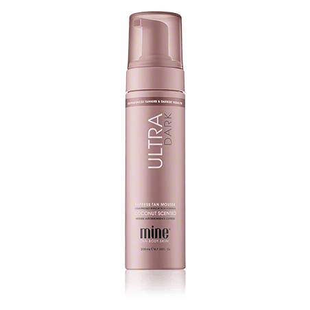 MineTan Self Tan Express Tan Mousse Coconut Scented Ultra Dark (200 ml)