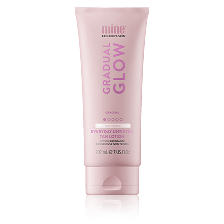 MineTan Self Tan Gradual Glow Everyday Untinted Tan Lotion (207 ml)