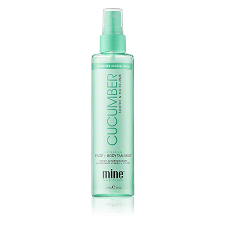 MineTan Self Tan Hydrating Cucumber Face + Body Tan Mist (177 ml)