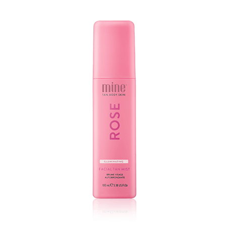 MineTan Self Tan Rose Illuminating Facial Tan Mist (100 ml)