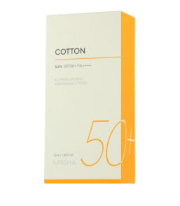 Missha All Around Safe Block Cotton Sun SPF 50+/PA++++ (50 ml)