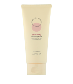 Missha Creamy Latte Cleansing Foam Strawberry (172 ml)
