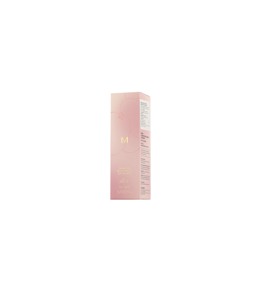 Missha M Signature Real Complete B.B Cream 21 Light Beige (45 g)