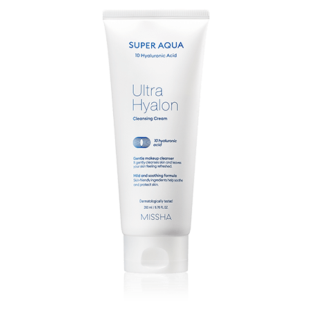 Missha Super Aqua Ultra Hyalron Cleansing Cream (200 ml)