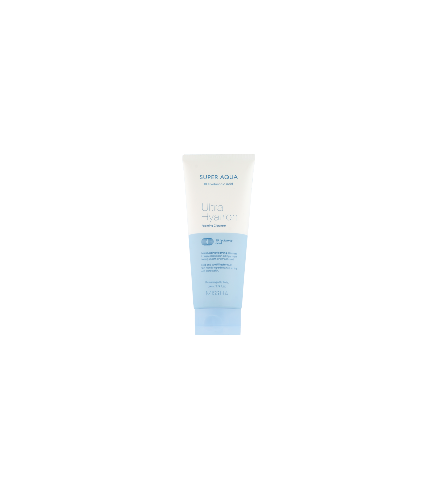 Missha Super Aqua Ultra Hyalron Foaming Cleanser (200 ml)