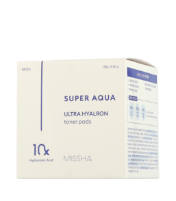 Missha Super Aqua Ultra Hyalron Toner Pads (180 g)