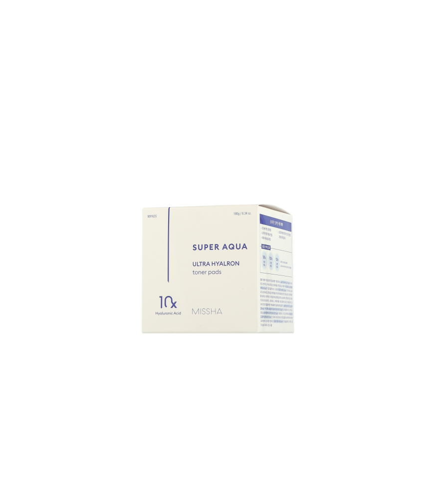 Missha Super Aqua Ultra Hyalron Toner Pads (180 g)