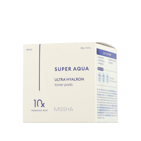Missha Super Aqua Ultra Hyalron Toner Pads (180 g)
