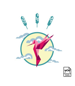 Hummingbird - Vector graphics