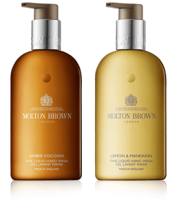 Molton Brown Amber Cocoon Set Woody & Citrus Hand Care Collection