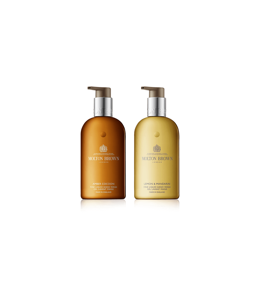 Molton Brown Amber Cocoon Set Woody & Citrus Hand Care Collection