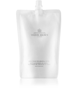 Molton Brown Delicious Rhubarb & Rose Bath & Shower Gel Refill (400 ml)