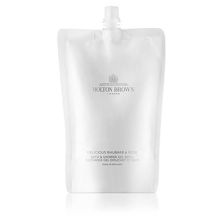Molton Brown Delicious Rhubarb & Rose Bath & Shower Gel Refill (400 ml)