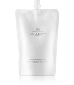 Molton Brown Delicious Rhubarb & Rose Fine Liquid Hand Wash Refill (400 ml)