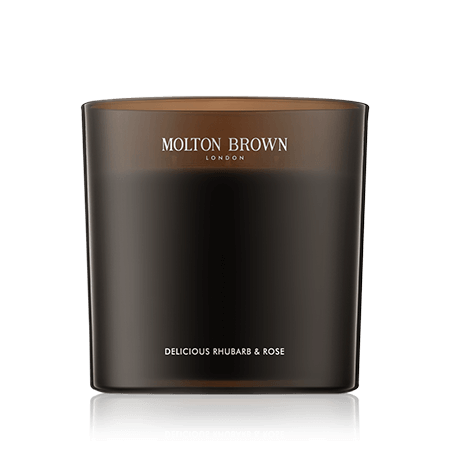 Molton Brown Delicious Rhubarb & Rose Luxury Three Wick Candle (600 g)