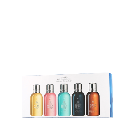 Molton Brown Flora Luminare Discovery Set Travel Body Care Collection