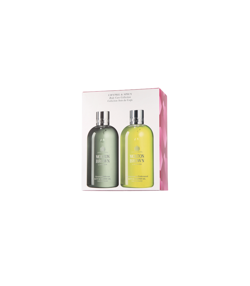 Molton Brown Geranium Nefertum Chypre & Spicy Body Care Collection Set