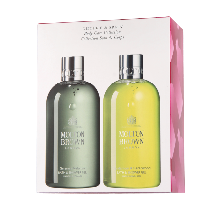 Molton Brown Geranium Nefertum Chypre & Spicy Body Care Collection Set