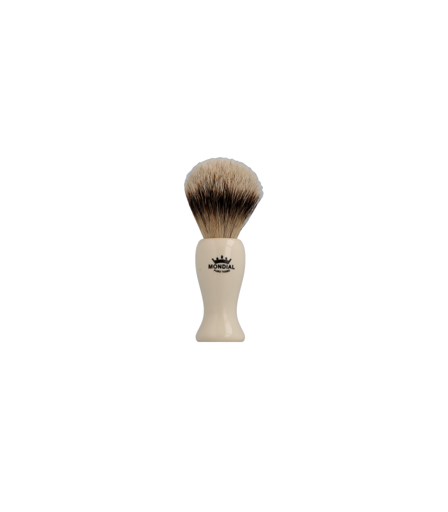 Mondial 1908 Shaving Brush Silbertip