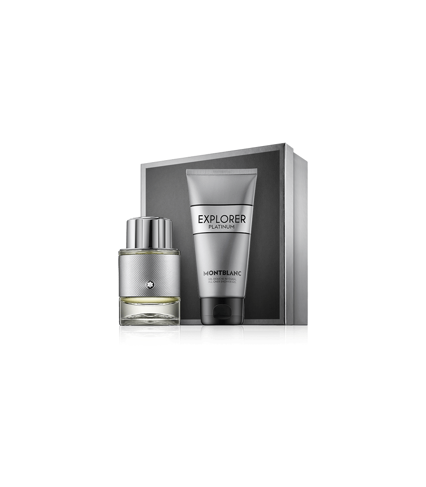 Montblanc Explorer Platinum 60 ml EdP Set mit Shower Gel