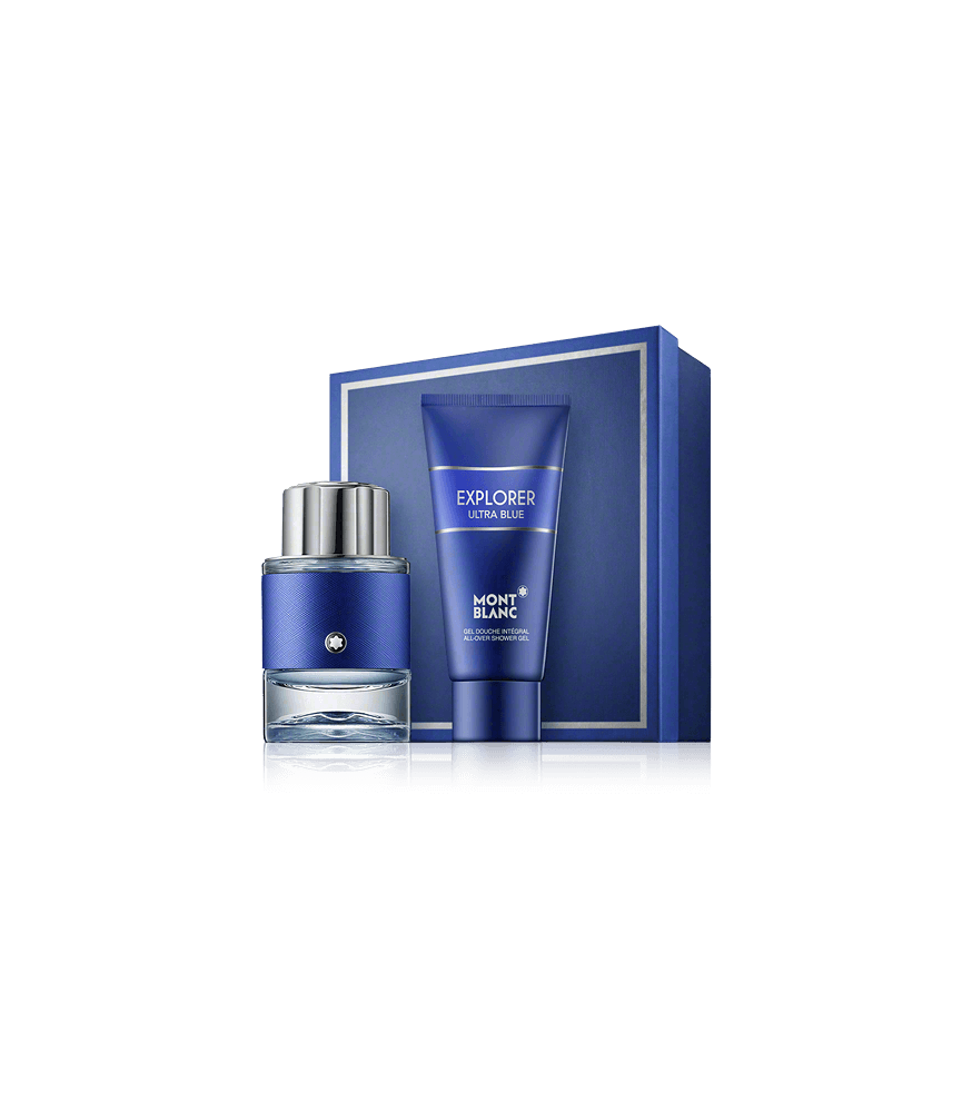 Montblanc Explorer Ultra Blue 60 ml EdP Set mit Shower Gel