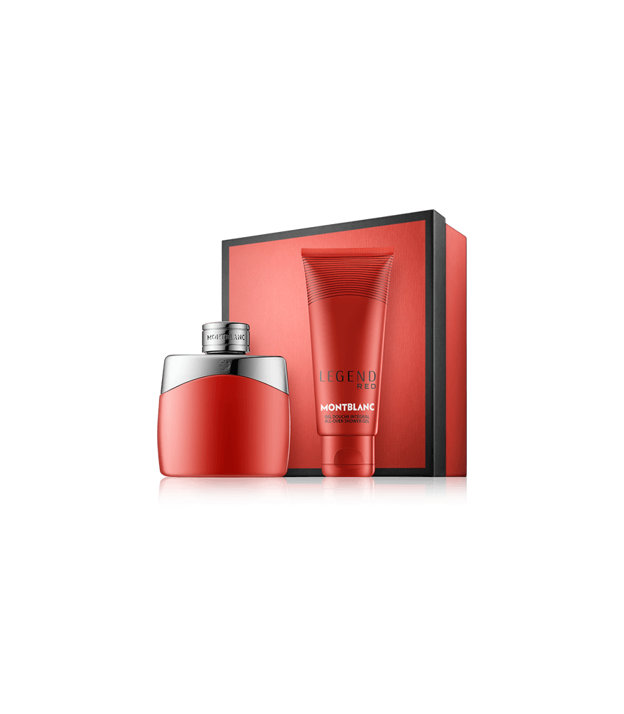 Montblanc Legend Red 50 ml EdP Set mit Shower Gel