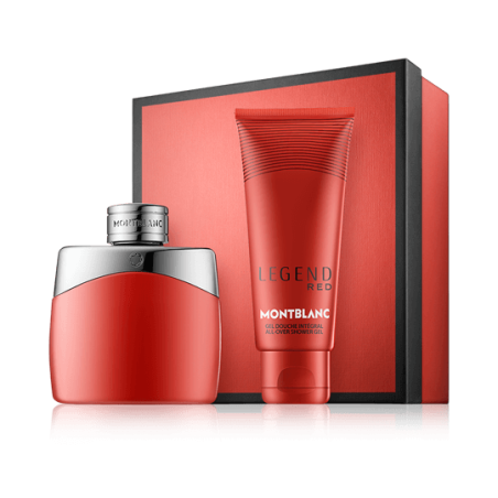 Montblanc Legend Red 50 ml EdP Set mit Shower Gel