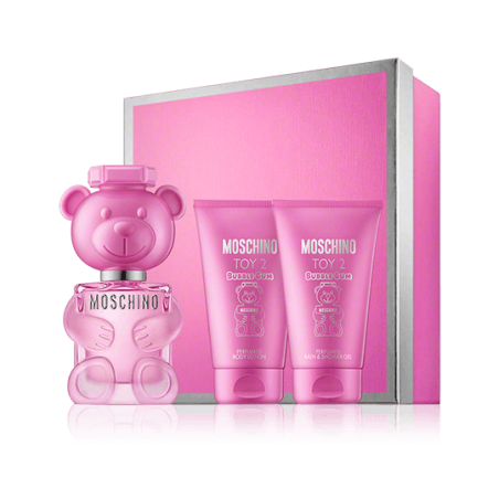 Moschino Toy 2 Bubble Gum 50 ml EdT Set mit 2x Pflege