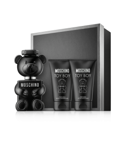 Moschino Toy Boy 50 ml EdP Set mit Shower Gel & Aftershave Balm