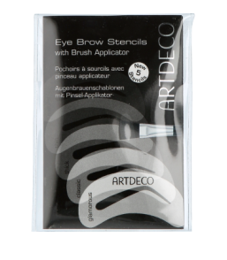 Artdeco Applikatoren Augenbrauenschablonen mit Pinsel-Applikator (1 Stück + 5 Stück)