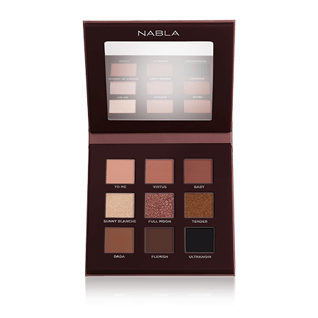Nabla Eye Palette Side By Side Nude Palette Baby (7