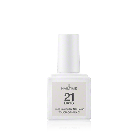 Nailtime 21 Days Long Lasting UV Nail Polish 01 Touch of Milk (8 ml)