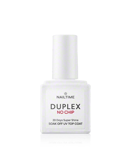 Nailtime Duplex No Chip Soak Off UV Top Coat (8 ml)