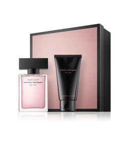 Narciso Rodriguez for her Musc Noir 30 ml EdP Set mit Body Lotion
