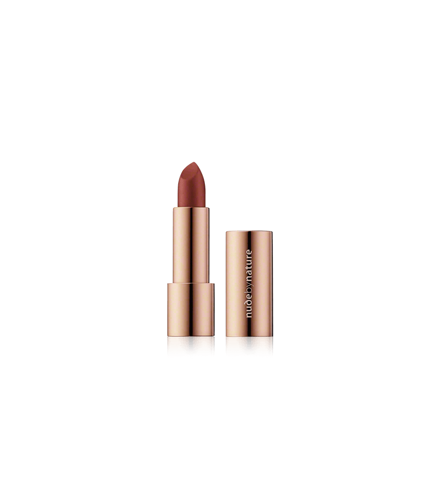 Nude by Nature Moisture Shine Lipstick 09 Rosewood (4 g)