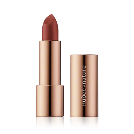 Nude by Nature Moisture Shine Lipstick 09 Rosewood (4 g)