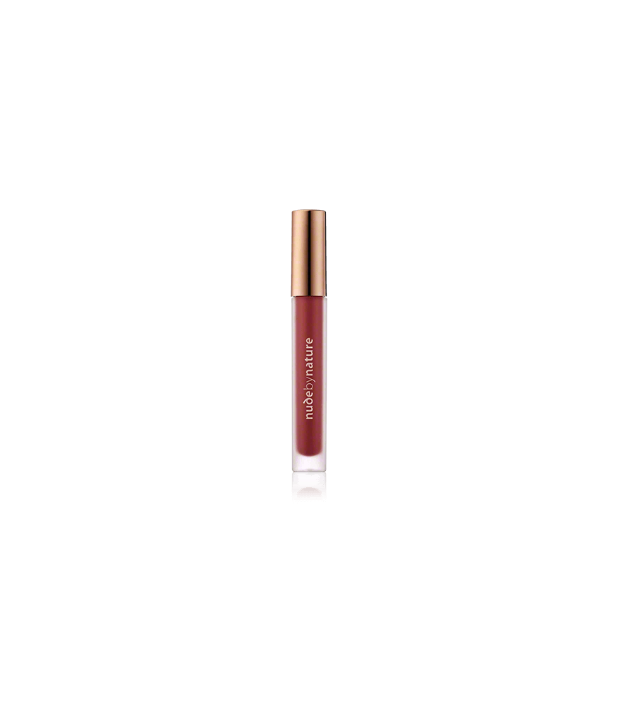 Nude by Nature Satin Liquid Lipstick 08 Sienna (3