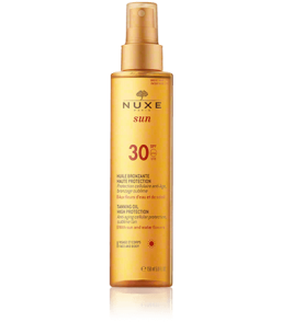 Nuxe Sun Huile Bronzante Haute Protection SPF 30 (150 ml)