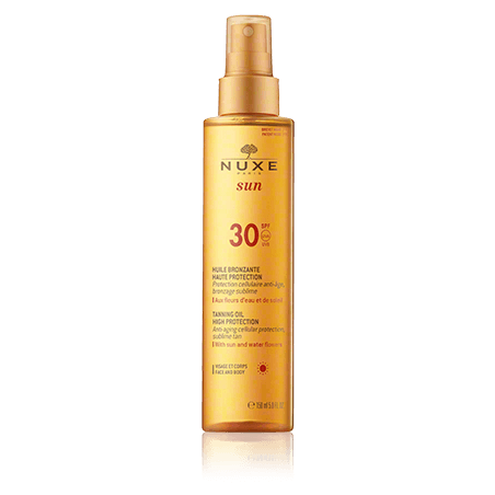Nuxe Sun Huile Bronzante Haute Protection SPF 30 (150 ml)