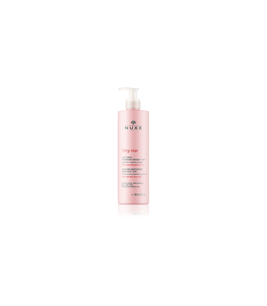 Nuxe Very Rose Lait Corps Hydratant Apaisant (400 ml)